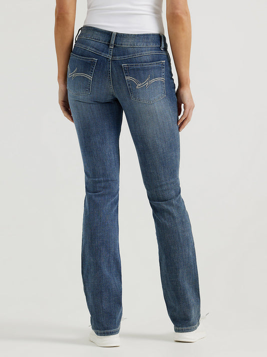 Women's Essential Mid-Rise Straight Leg Jean