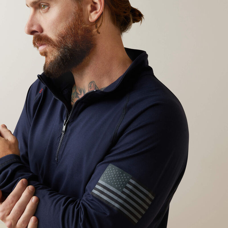 FR Combat Stretch 1/4 Zip Work Shirt