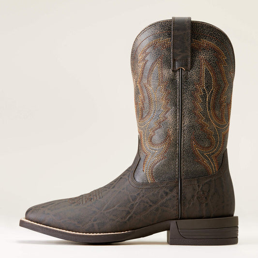 Men's Steadfast Wide Square Toe Cowboy Boot