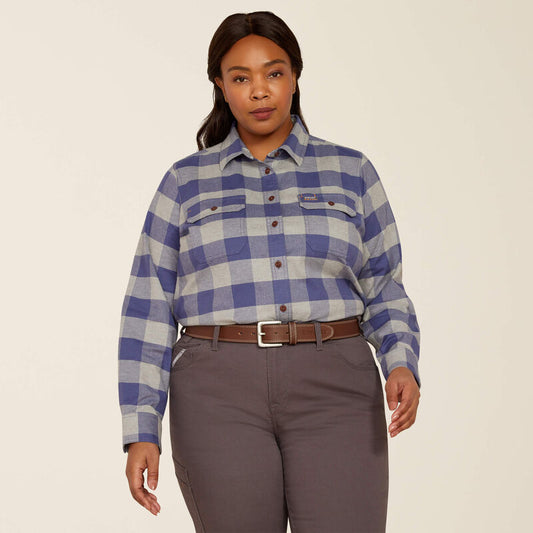 Women's Rebar Flannel Work Shirt