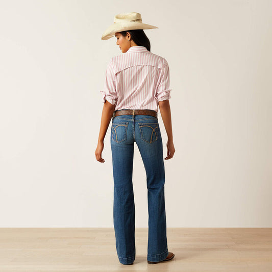 Mid Rise Hasley Slim Trouser Jeans