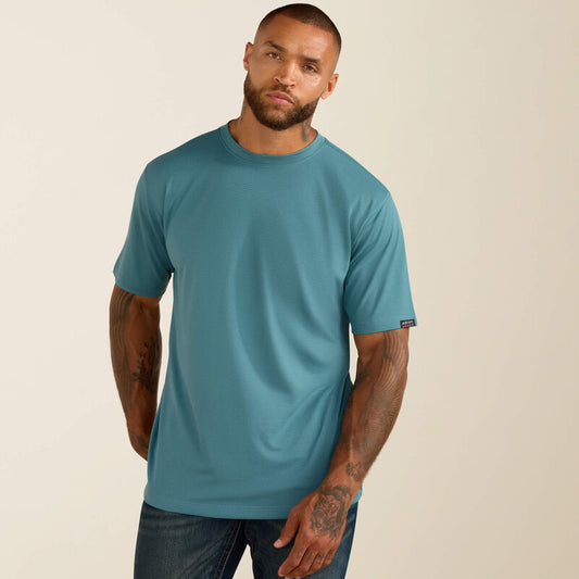 Men's Rebar Heat Fighter Textured Short Sleeve T-Shirt