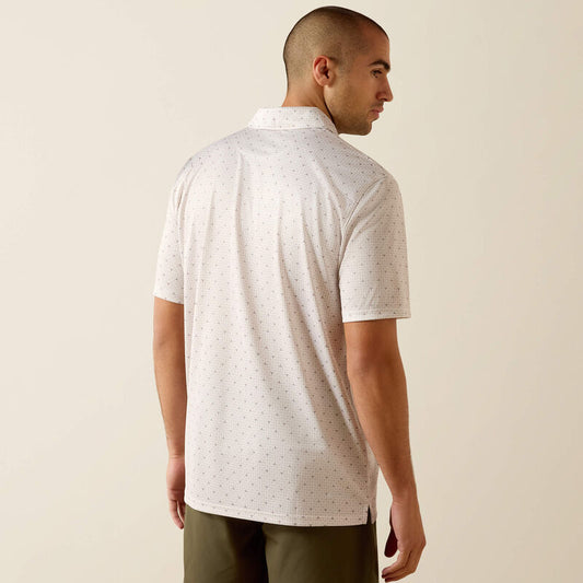 Men's All Over Print Classic Fit Polo