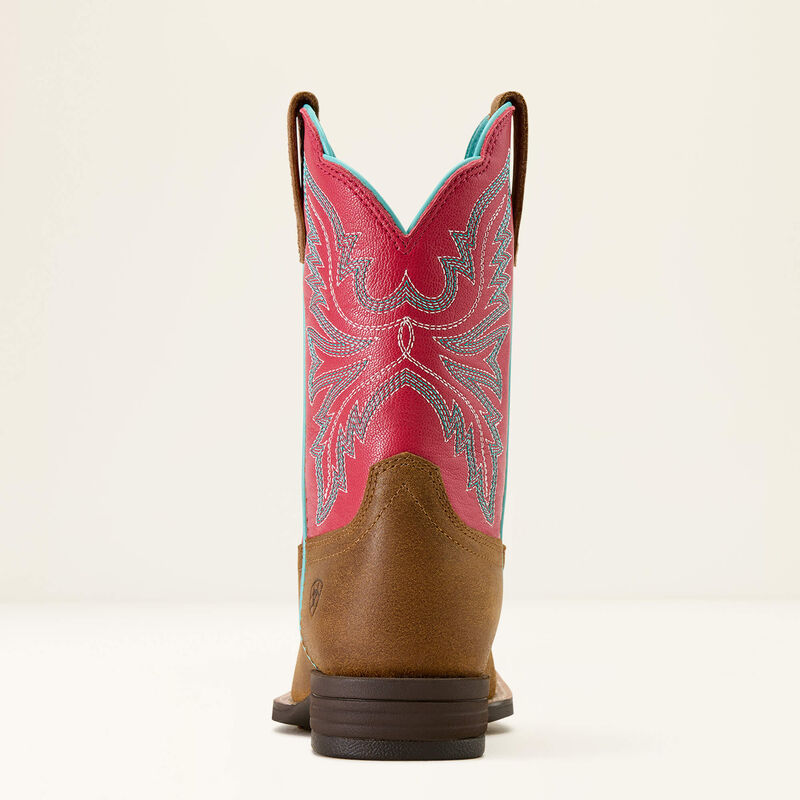 Youth Westwood Wide Square Toe Western Boot