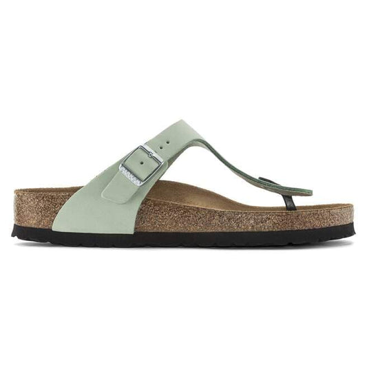 Gizeh Soft Footbed Nubuck Leather - Matcha