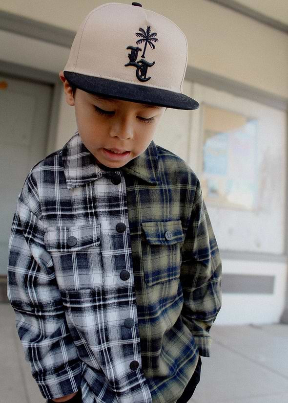Little Trouble 2 Toned Flannel