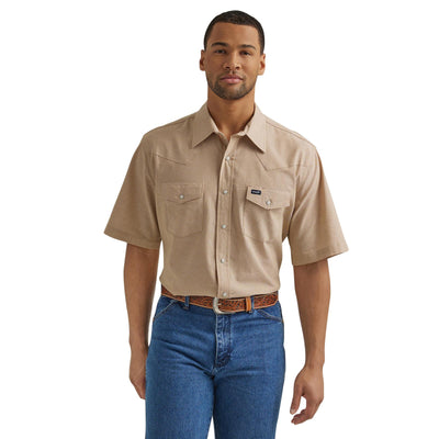 Cowboy Cut Chambray Short Sleeve