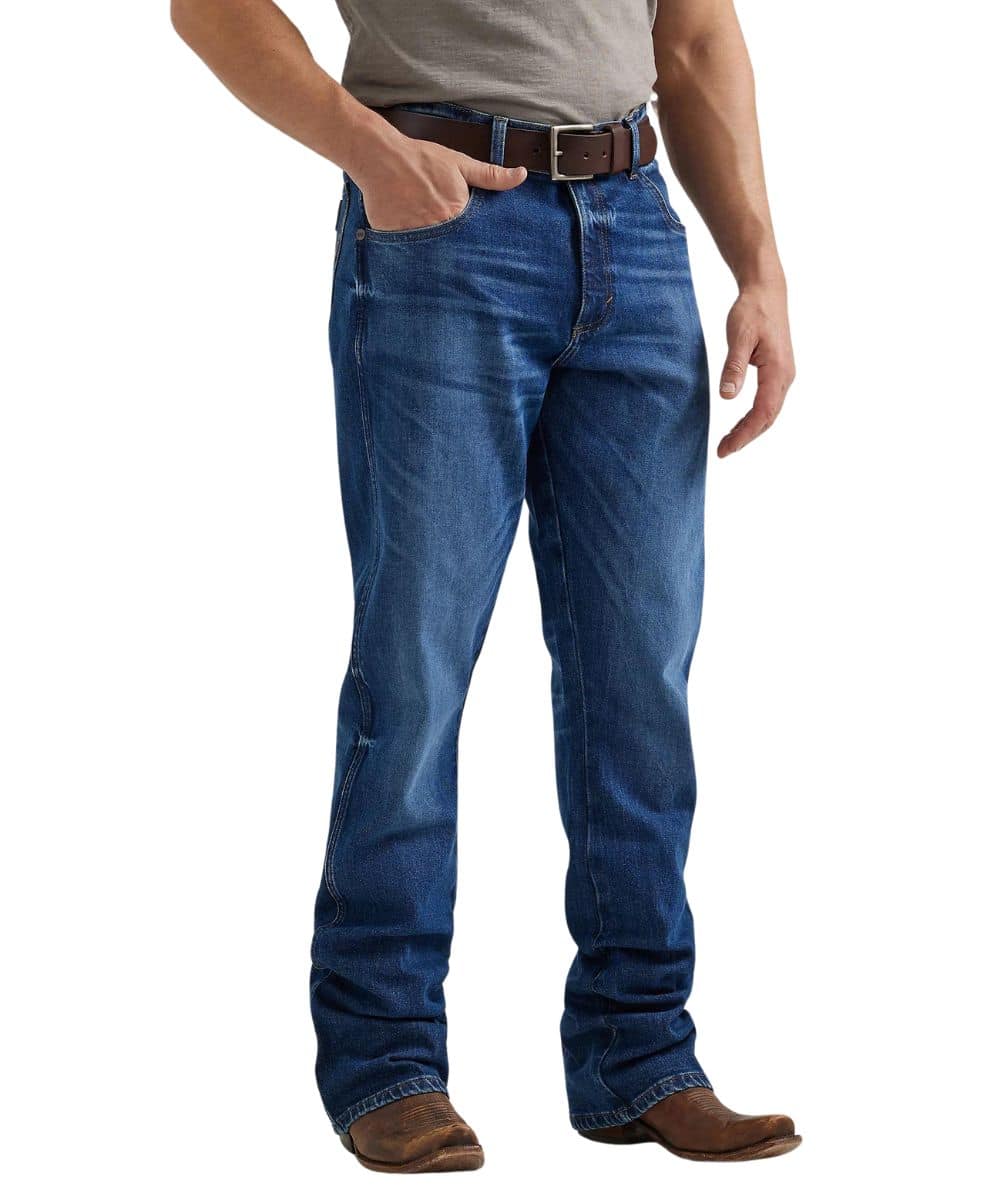 Men's Retro Relaxed Fit Bootcut Jean
