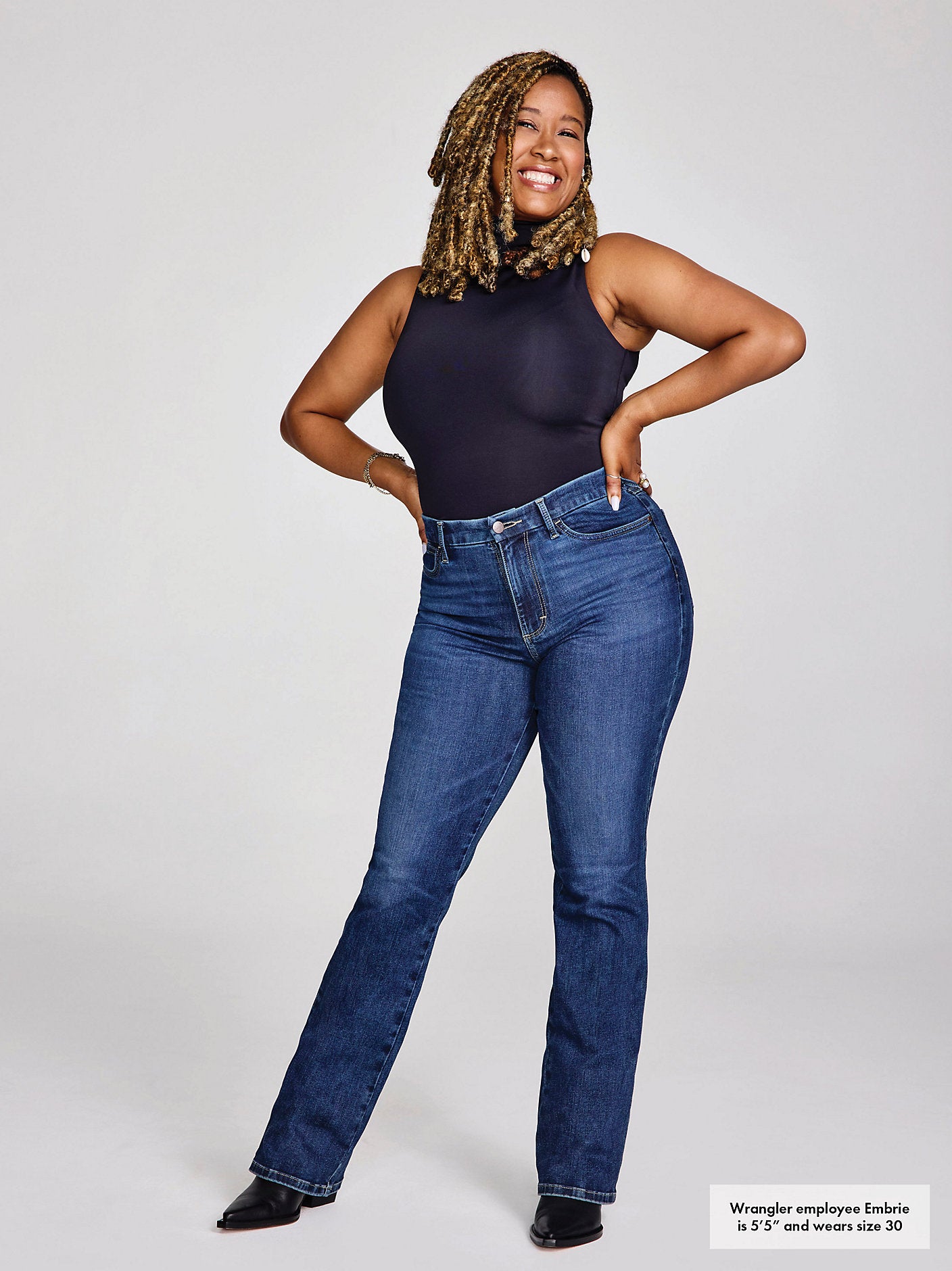 Women's Bespoke High Rise Bootcut Jean