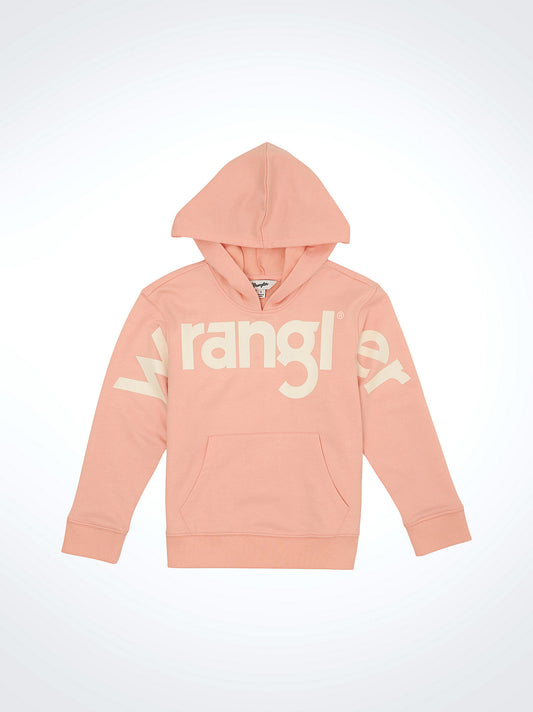 Girls Wrangler Logo Hoodie