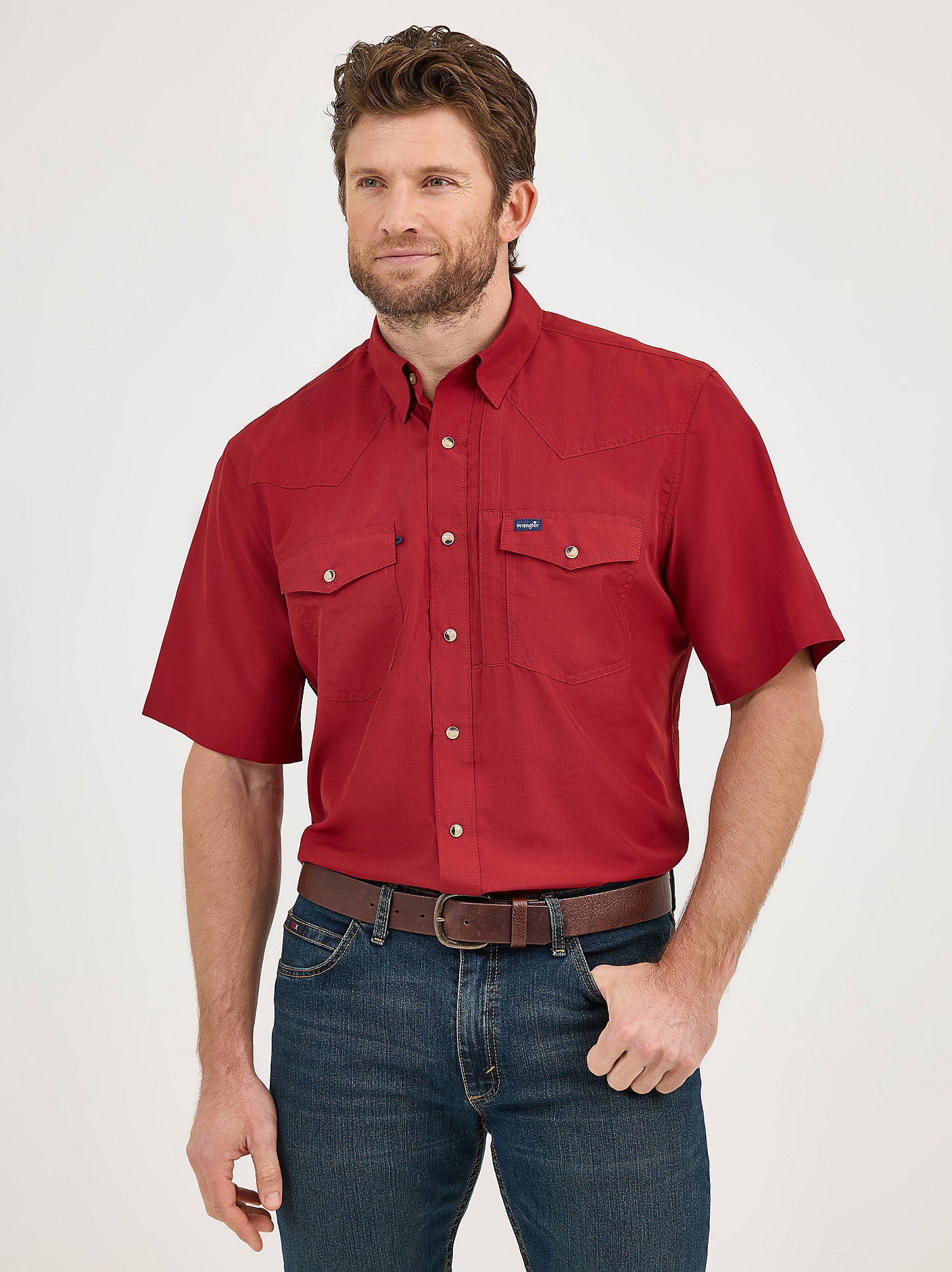 Men's Performance Snap Short Sleeve