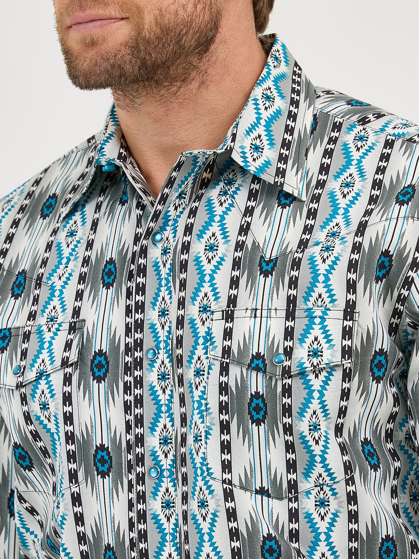 Men's Checotah Long Sleeve Western Snap