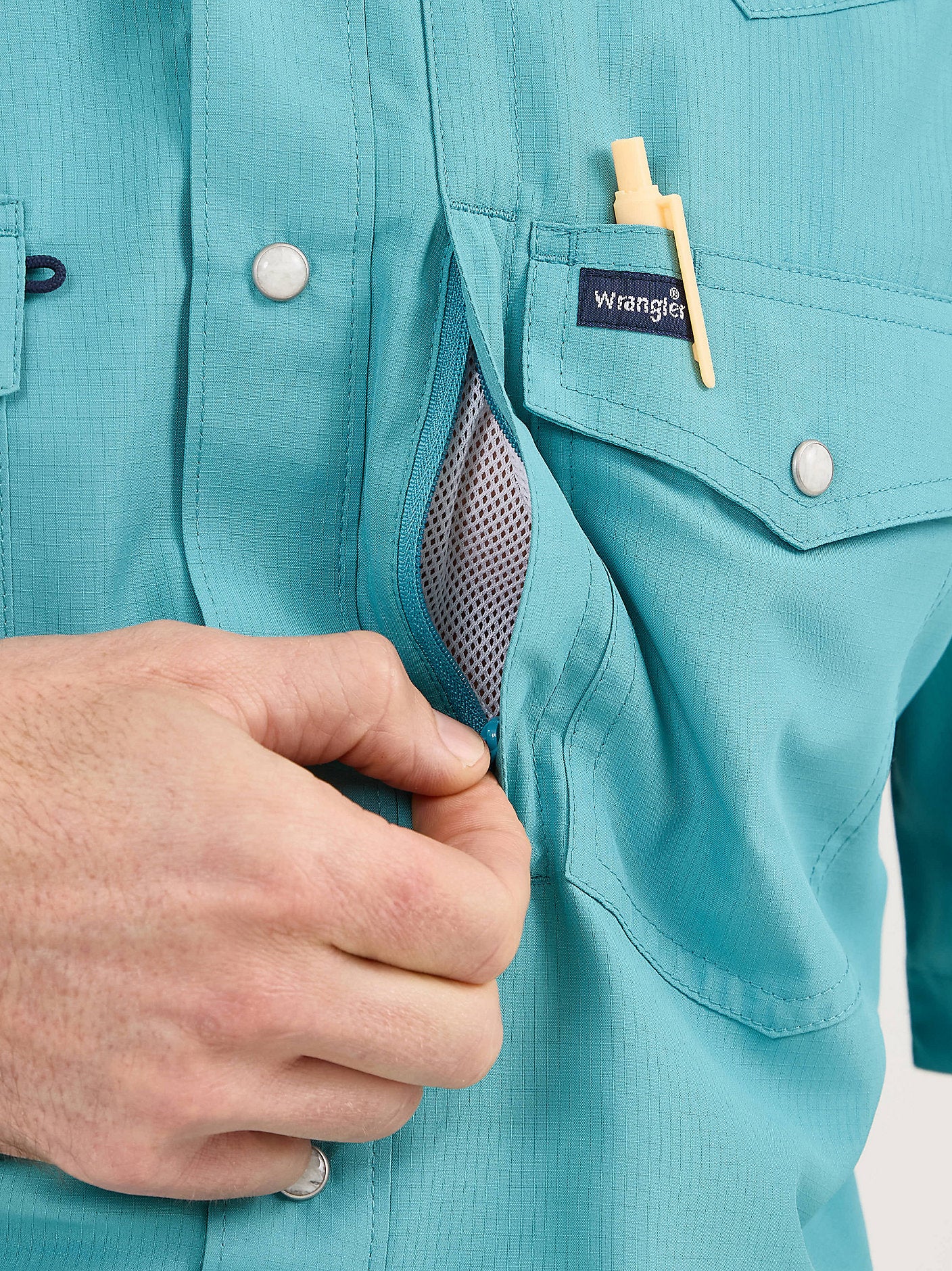 Men's Performance Snap Short Sleeve