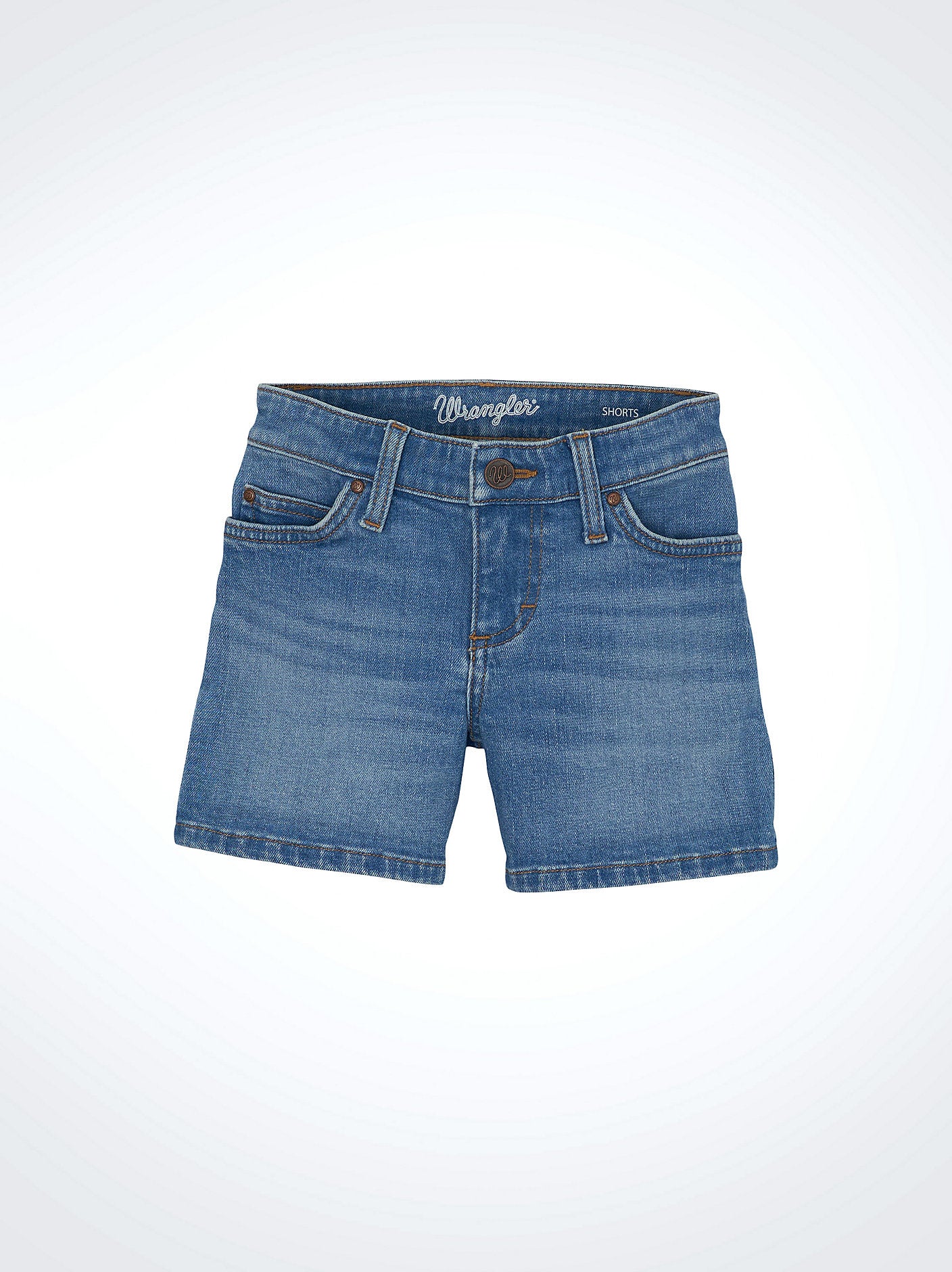 Girl's Hemmed Denim Shorts