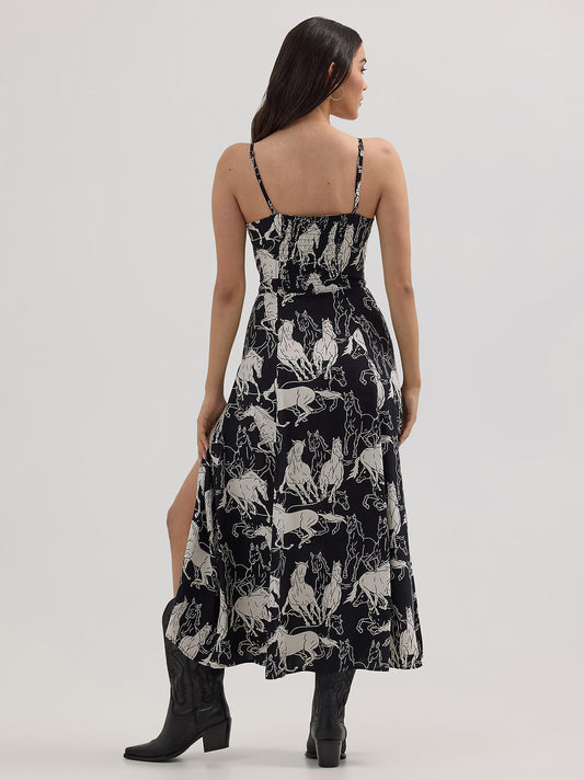 Women's Western Tank Maxi Dress