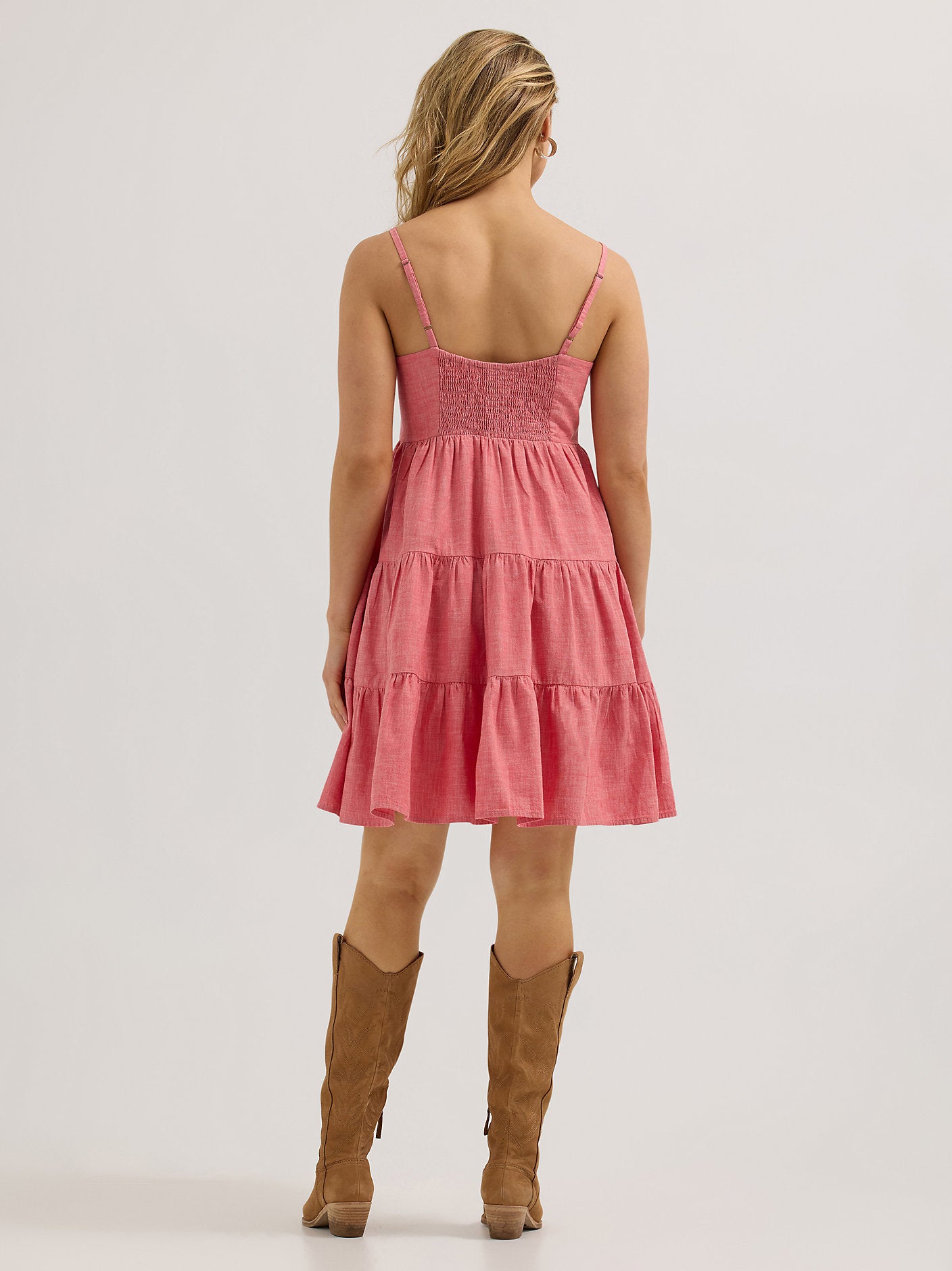 Women's Strappy Tiered Dress