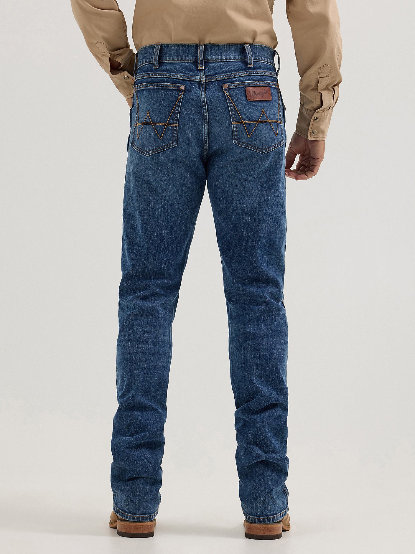Men's Retro Slim Fit Straight Leg Jean