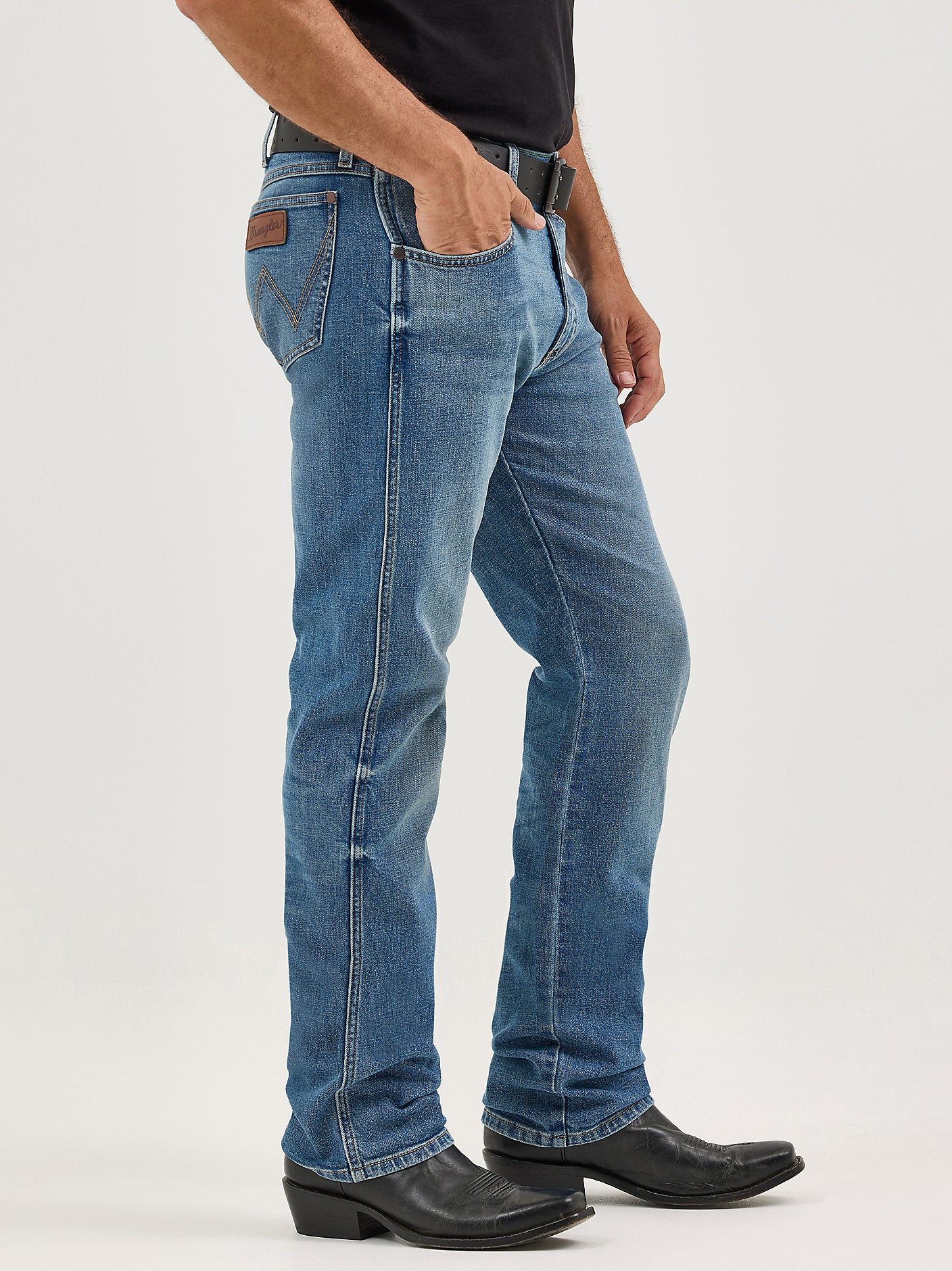 Men's Retro Slim Fit Straight Leg Jean