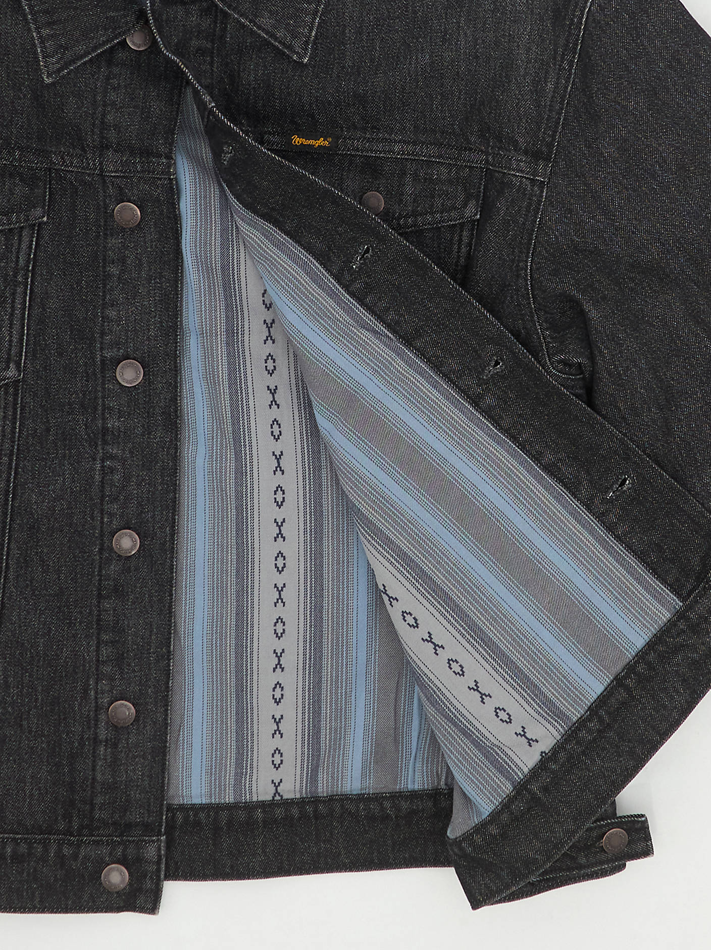 Men's Denim Flannel Lined Western Jacket