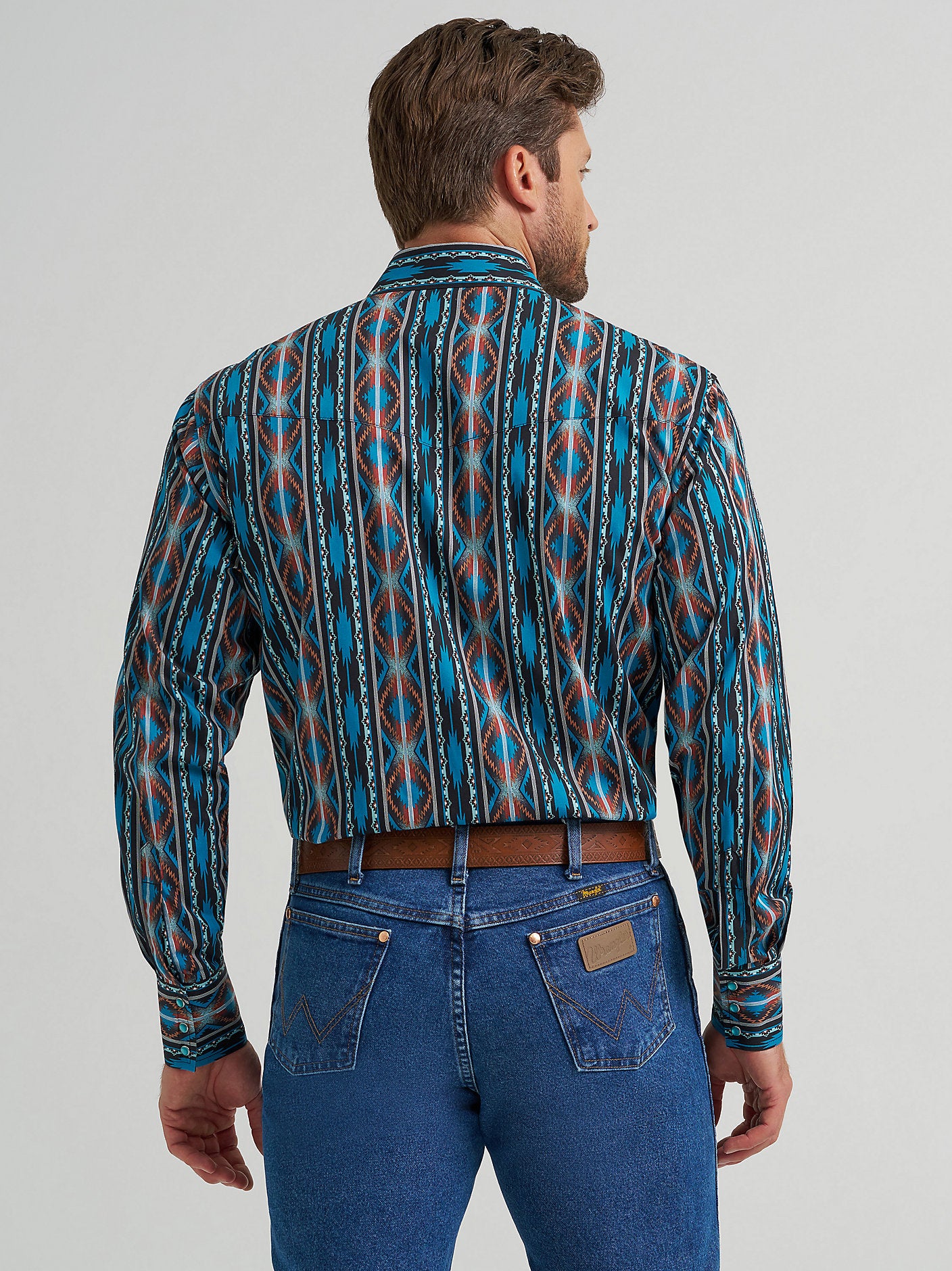 Men's Checotah Long Sleeve Western Snap
