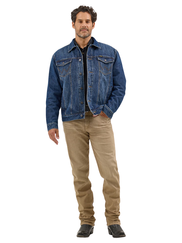 Men's Retro Sherpa Lined Jacket