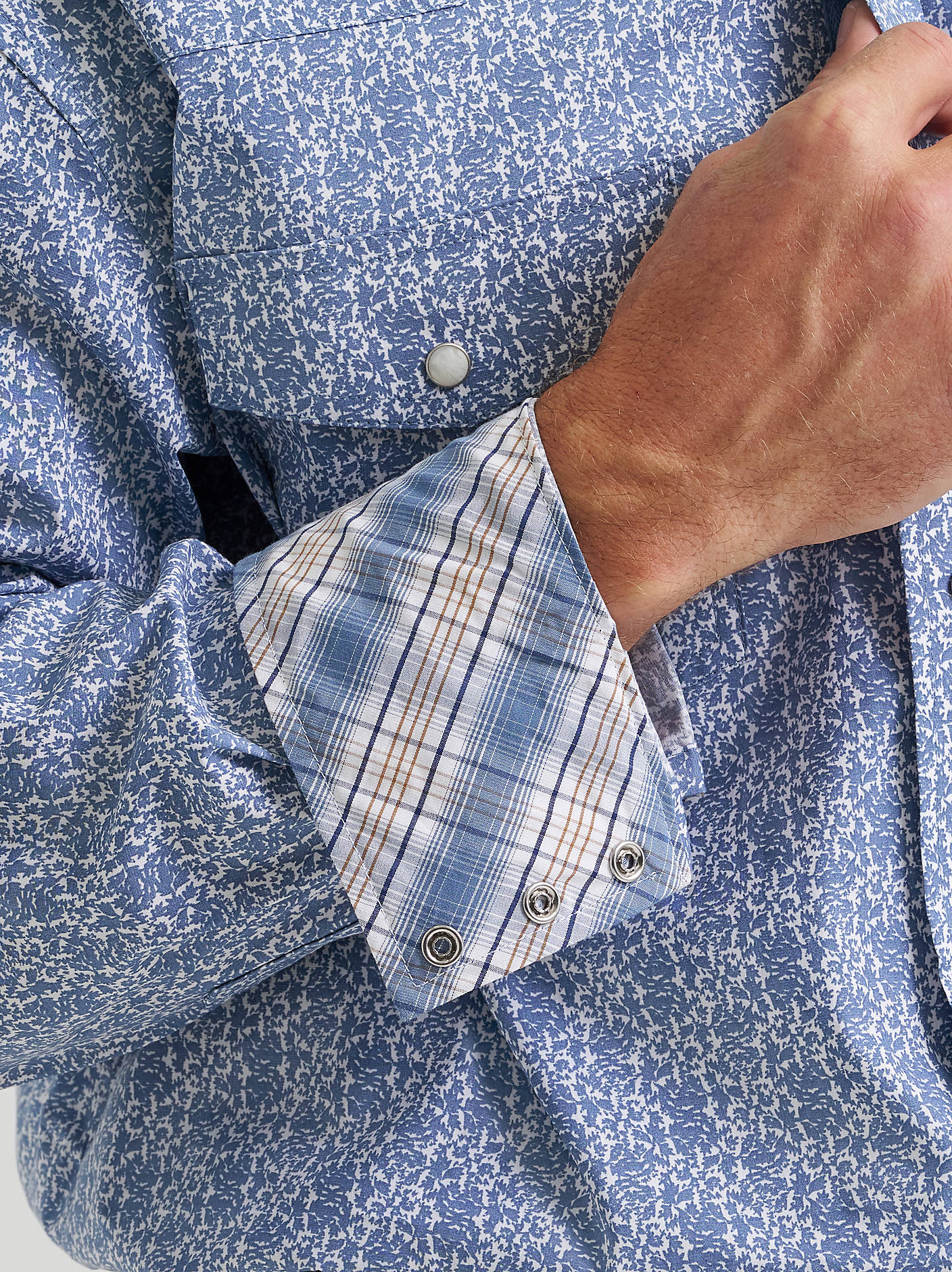 Men's George Straight Troubadour Long Sleeve Snap Shirt