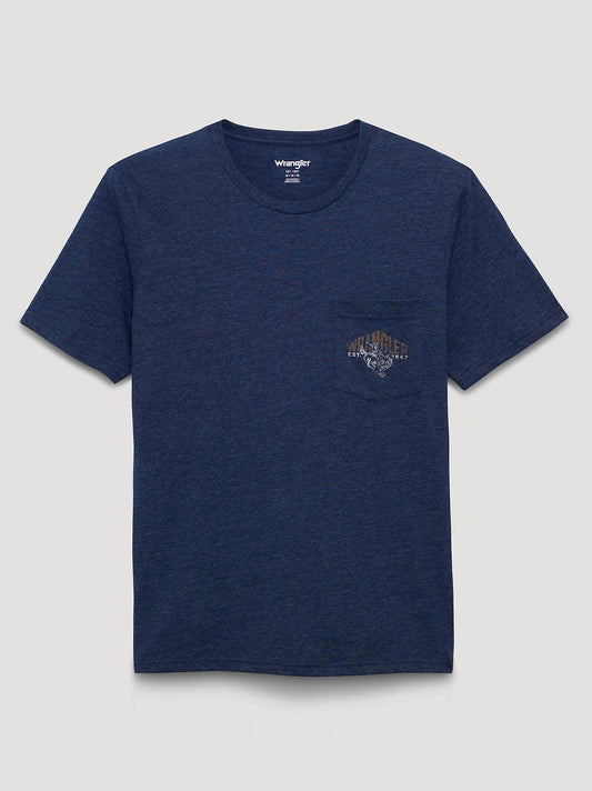 Men's Back Rider Pocket Graphic T-Shirt