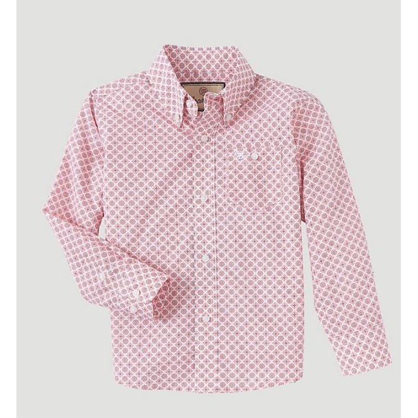 Kid's Classic Long Sleeve Button Up