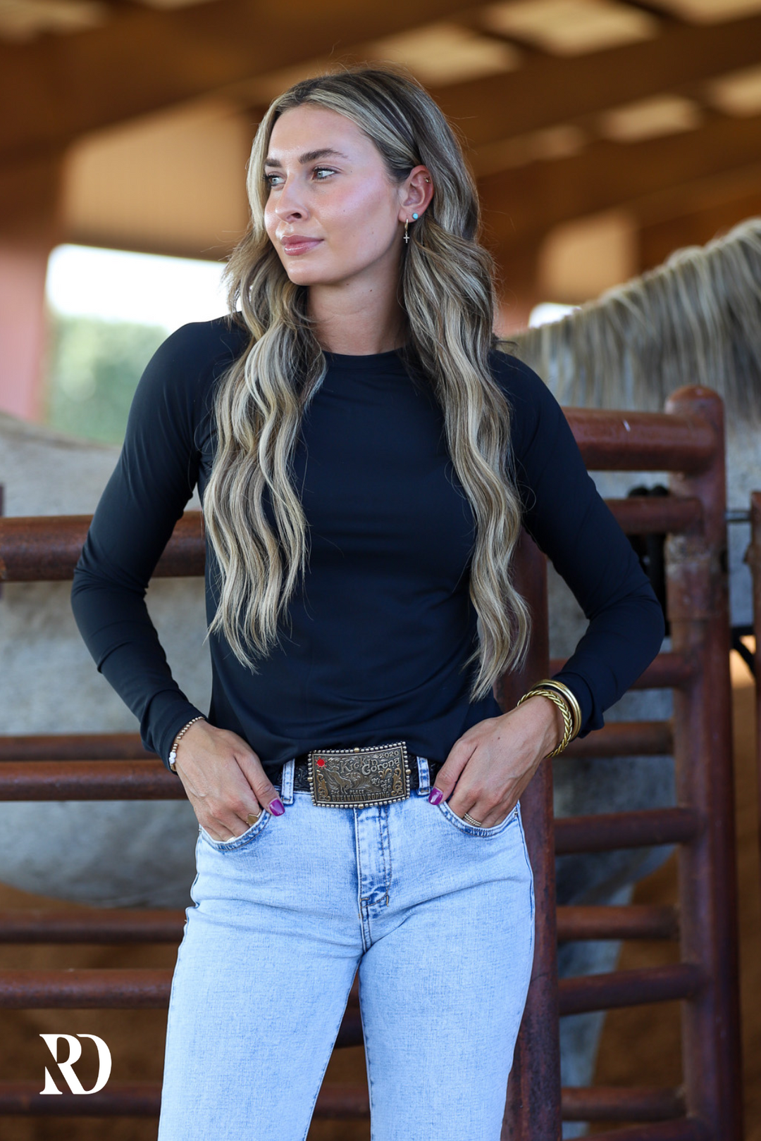 Women's Ranch Dress'n Baseline Top