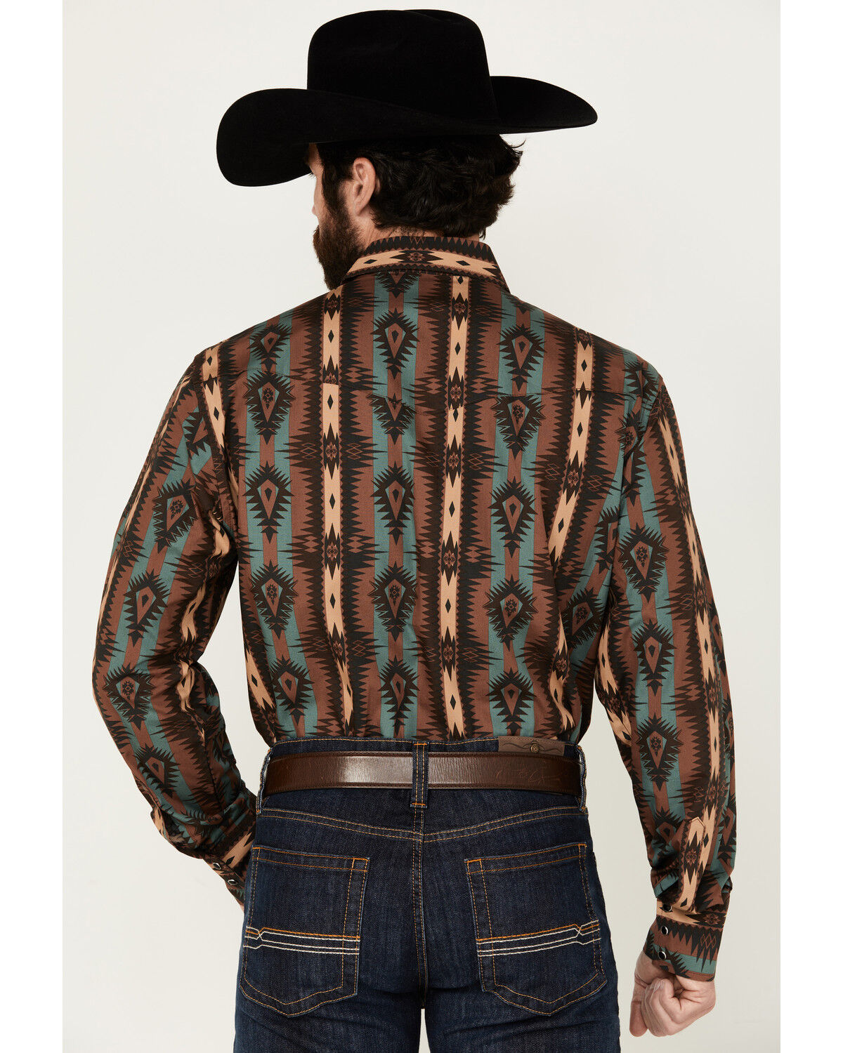 Men's Checotah Long Sleeve Western Snap