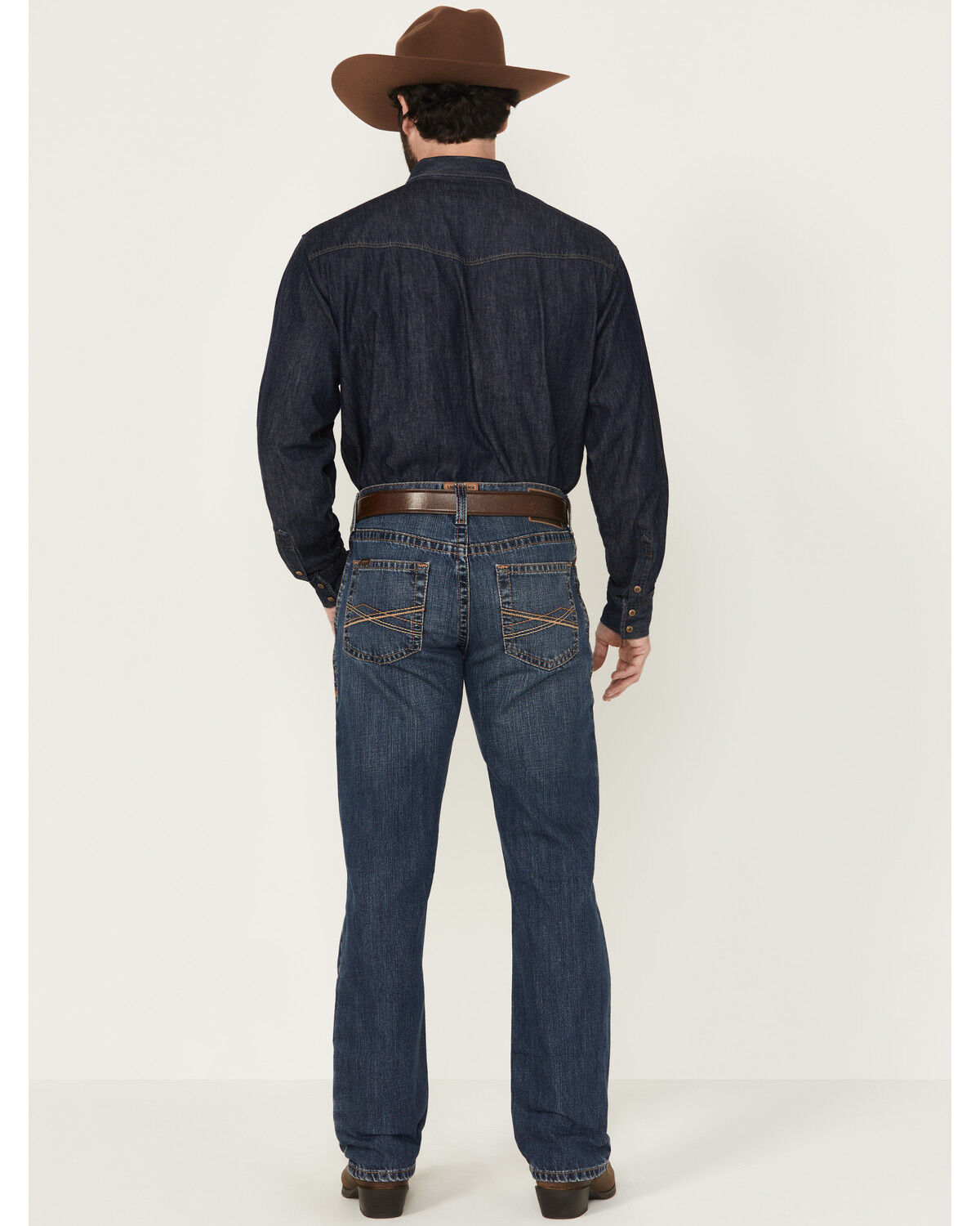 M4 Newton Norwich Medium Wash Straight Jeans