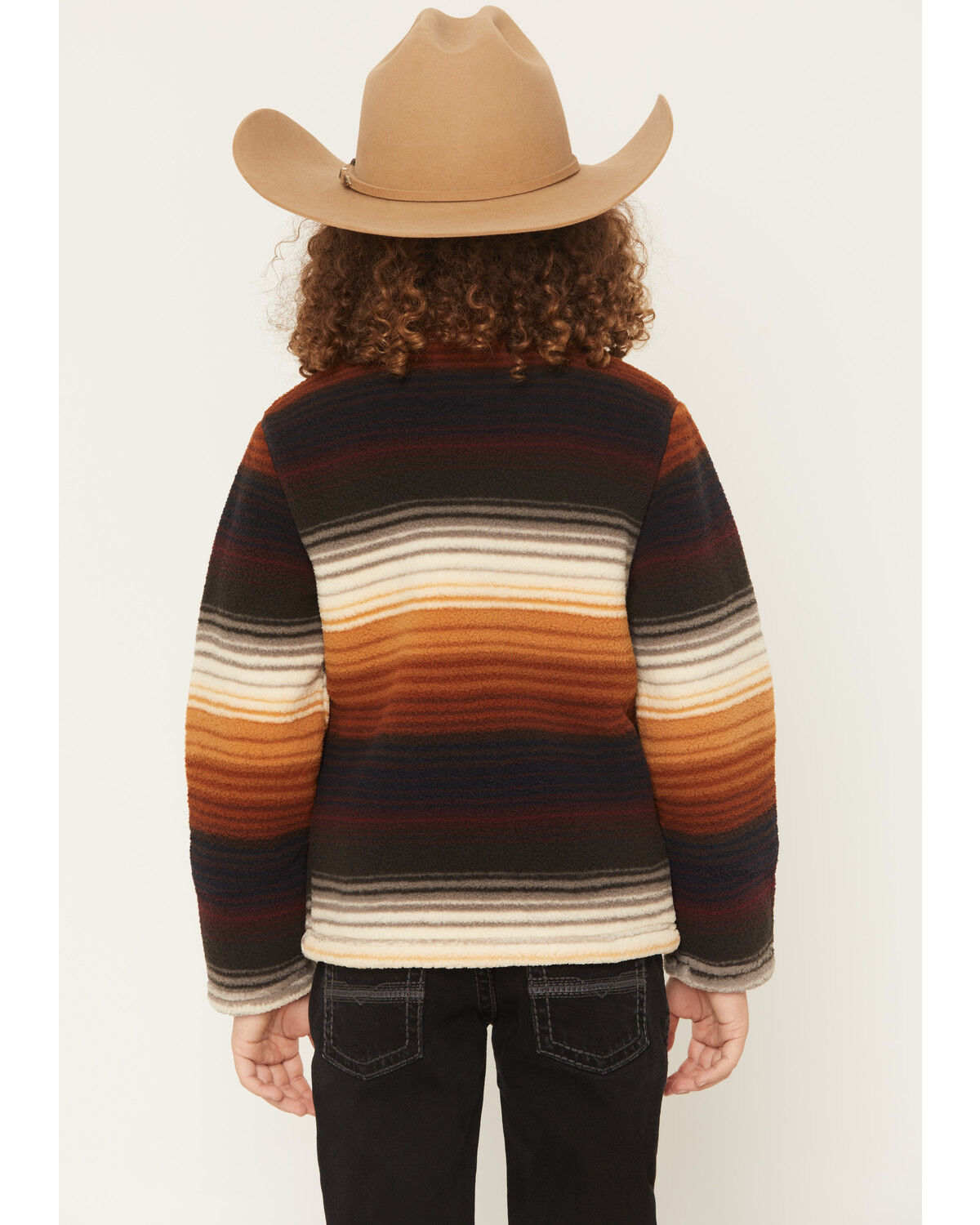 Boy's 1/4 Zip Sherpa Pullover