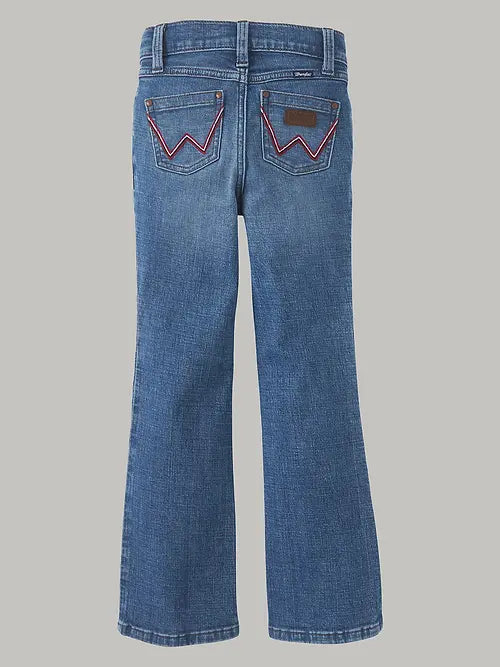Girl's Retro Bootcut Jean