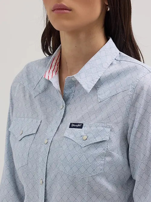 Women's All Occasion Western Snap Shirt - Diamond Sky
