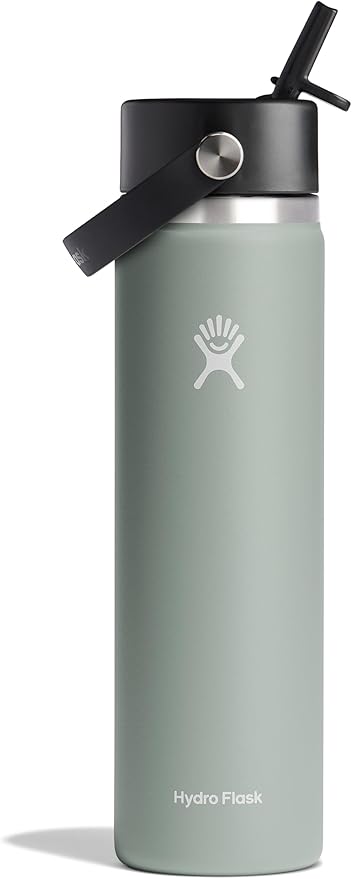 24 oz Wide Mouth with Flex Straw Cap