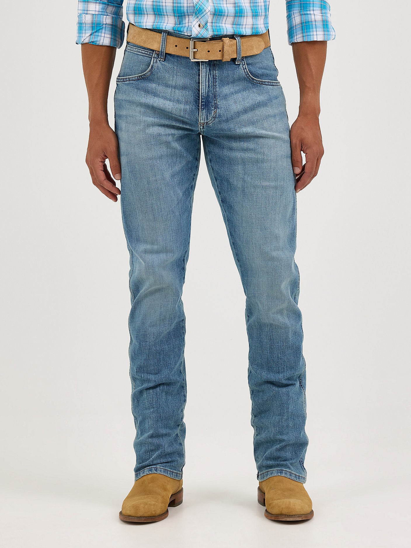 Men's Retro Slim Fit Straight Leg Jean