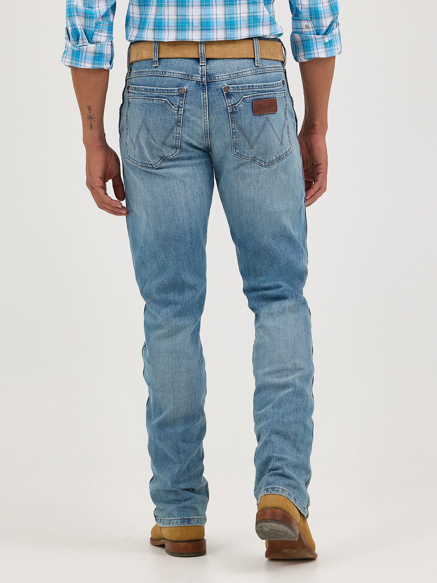 Men's Retro Slim Fit Straight Leg Jean