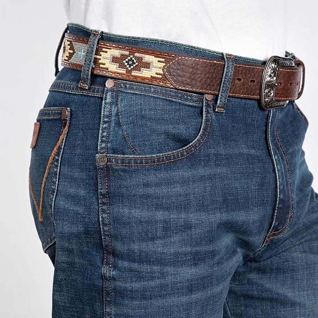 Men's Retro Slim Fit Straight Leg Jean