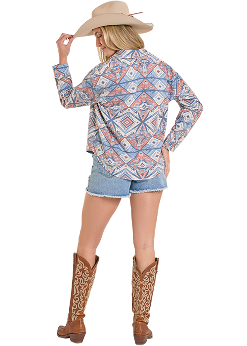 Aztec Knit Overshirt