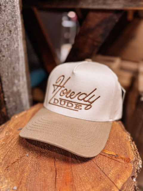 Two Toned Embroidered Hats
