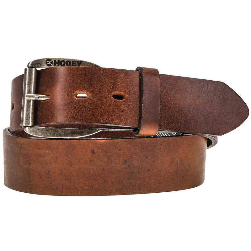 Men's Classic Hooey Bomber Belt - Brown