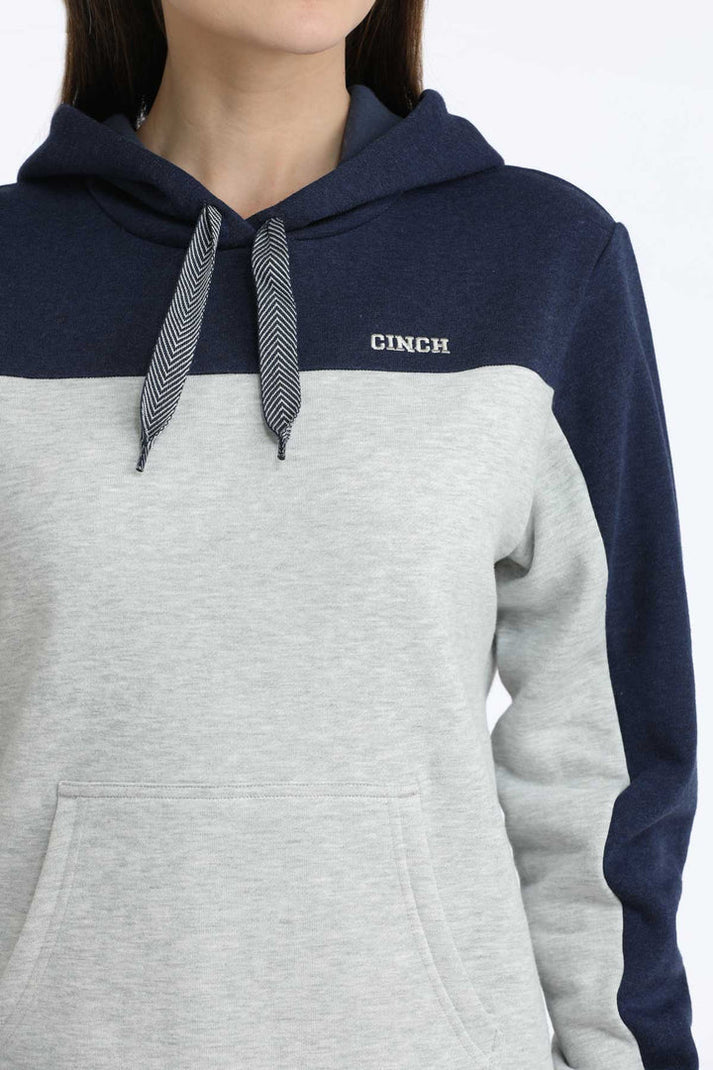 Women's 2 Toned Hoodie - Navy