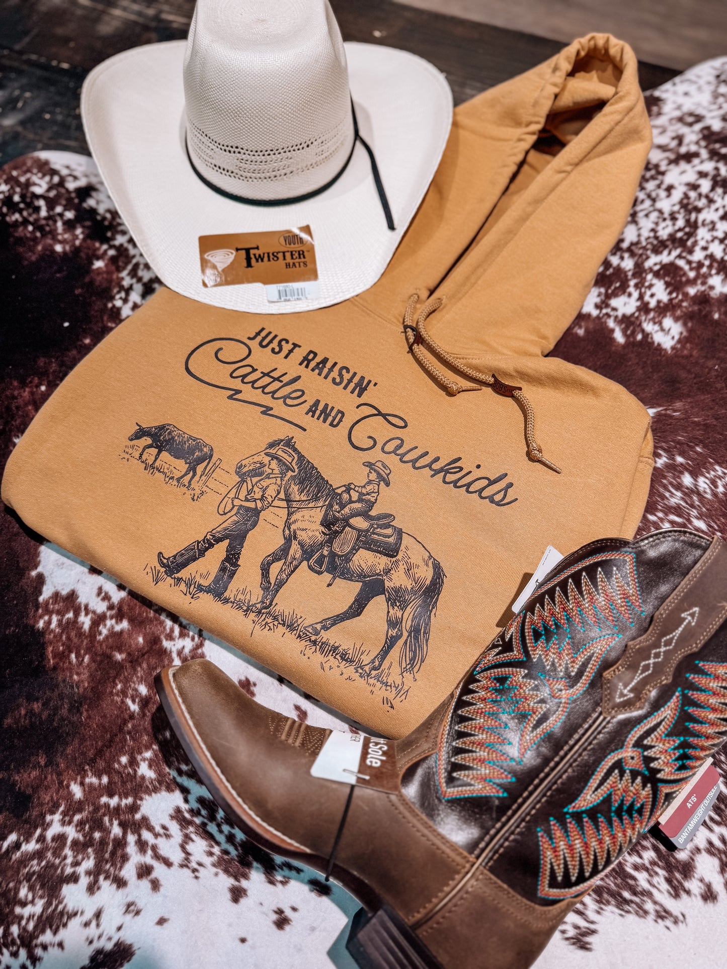 Cattle & Cowkids Hoodie