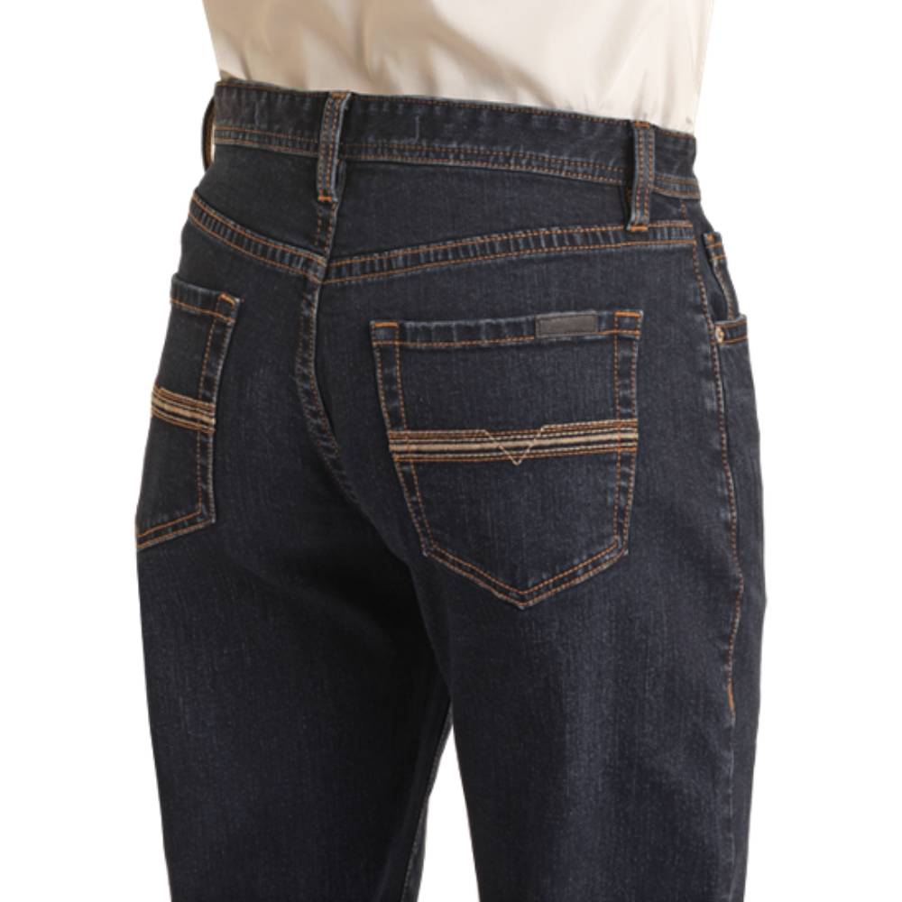 Men's V46 Rope Stitch Emb Stackable