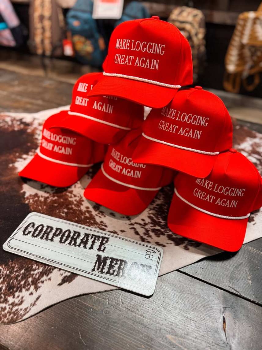 Make Logging Great Again Hat PREORDER