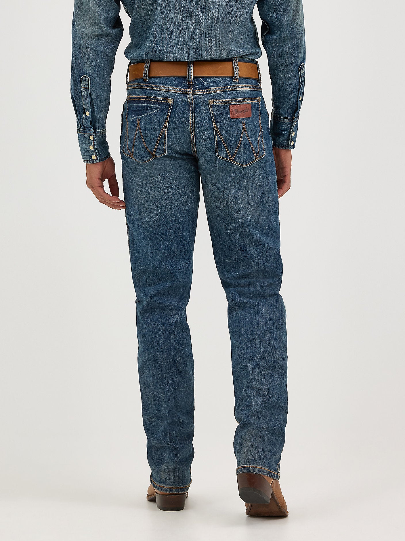 Men's Retro Slim Fit Straight Leg Jean
