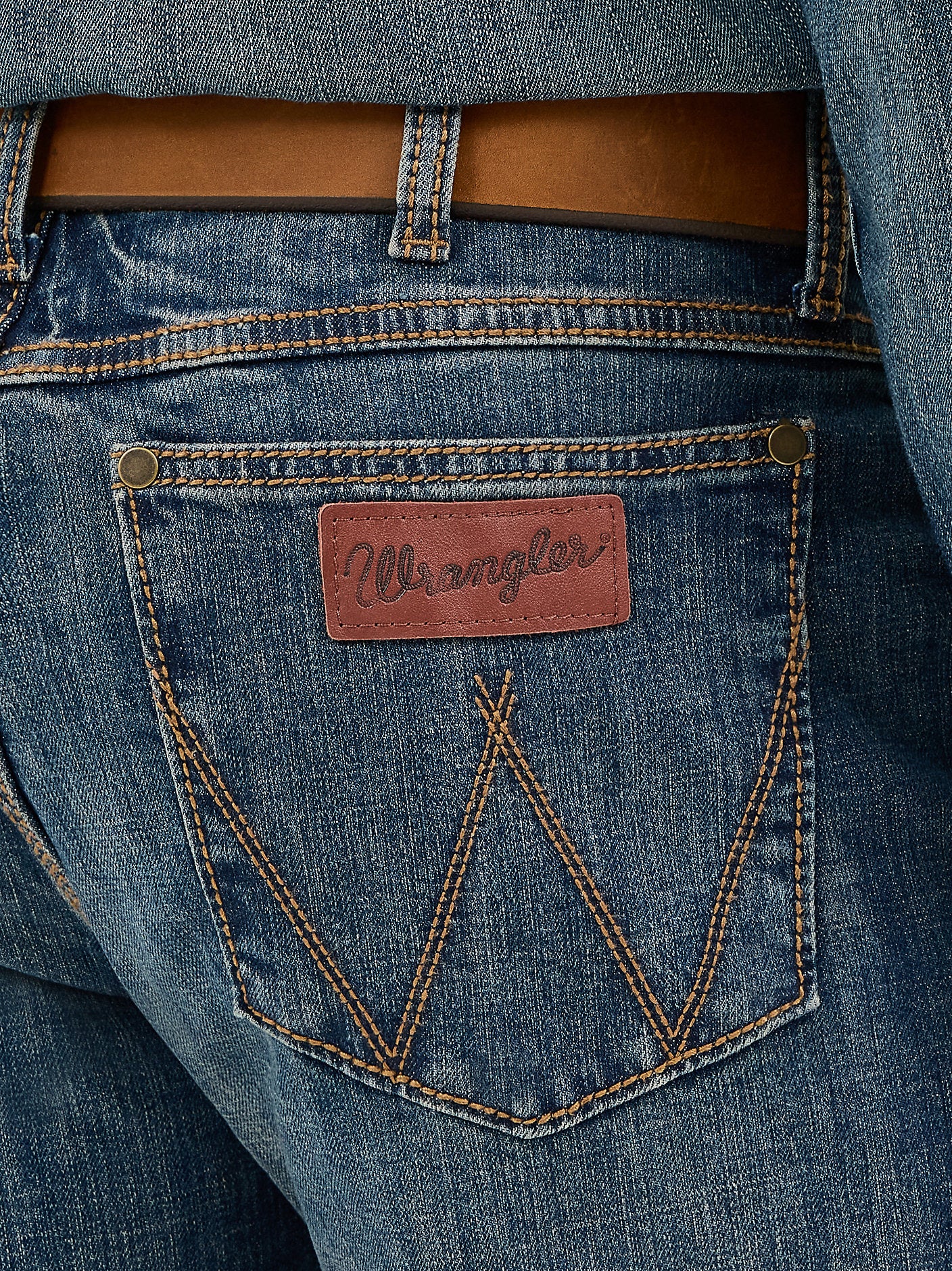 Men's Retro Slim Fit Straight Leg Jean