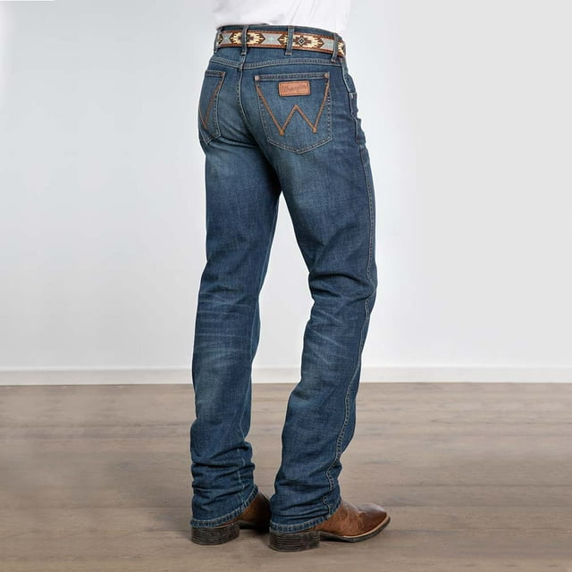 Men's Retro Slim Fit Straight Leg Jean