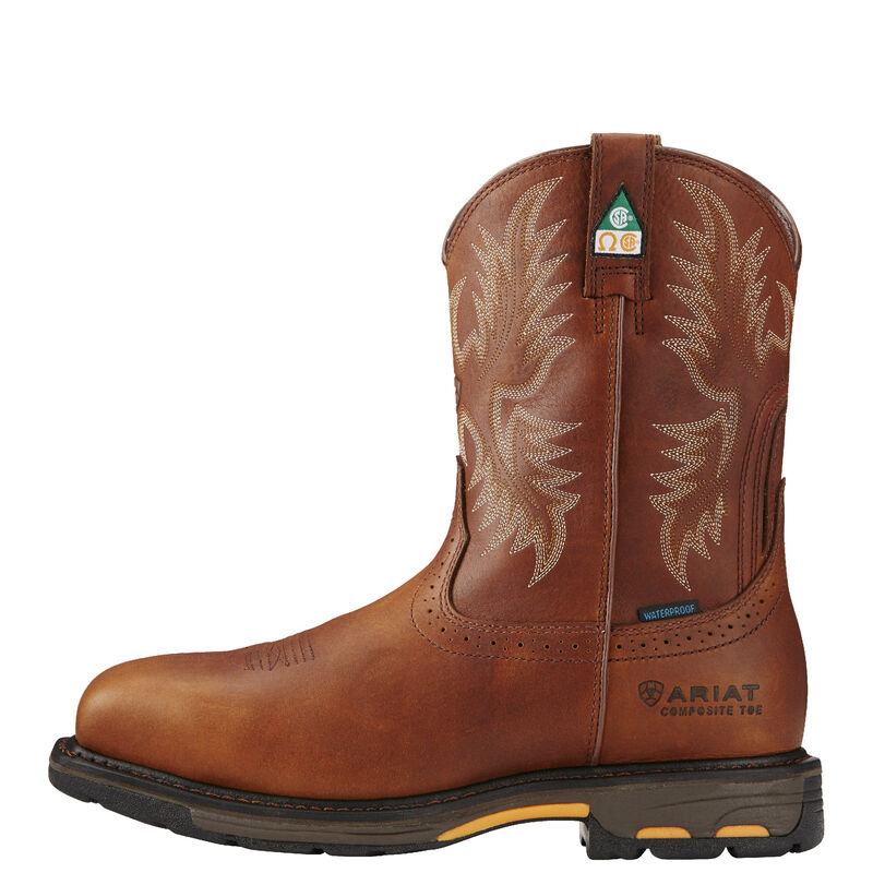 Men's Work Hog Wide Square Toe CSA Work Boots