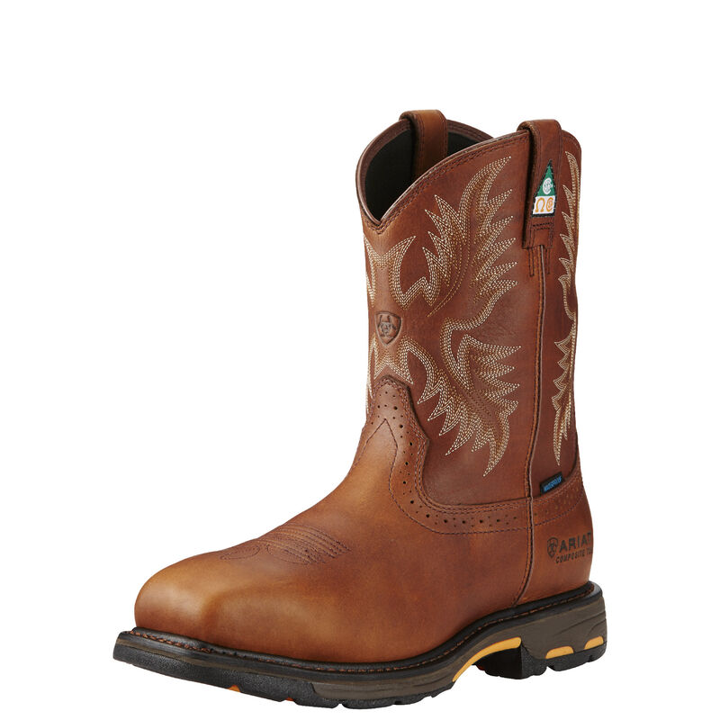 Men's Work Hog Wide Square Toe CSA Work Boots